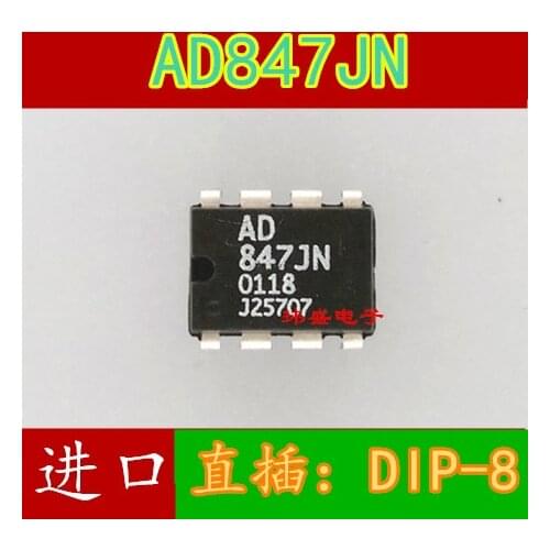 10pcs AD847JN AD847JNZ DIP-8