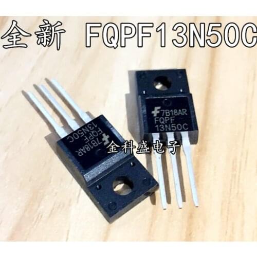 Xinyuan 10pcs/lot FQPF13N50C TO-220F 13N50C TO220F FQPF13N50 13A500V TO-220 LCD new original