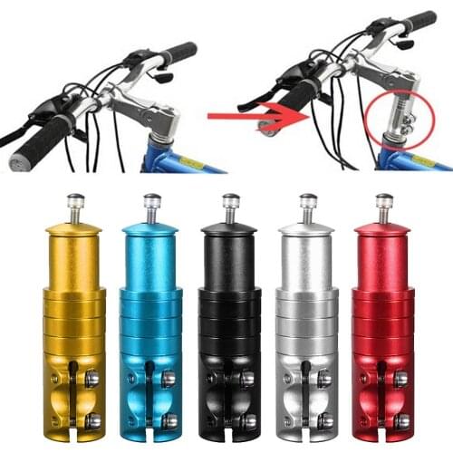 Aluminum Alloy Bicycle Stem Increased Control Tube Extend Handlebar Stem Heighten Bike Front Fork Bicycle Parts Accessories