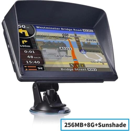 Oriana 7" HD Car GPS Navigation FM Bluetooth AVIN latest Europe Map Sat nav Truck gps navigators automobile