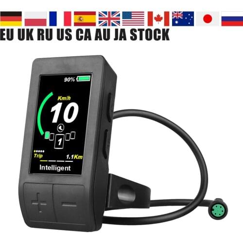 BBS01 BBS02 BBSHD eBike Speedometer Controller 500C Mini Color Display For Bafang BBS01B BBS02B Mid Crank Motor Conversion Kit