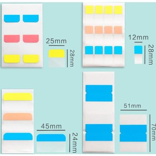 Film Index Sticky Notes Sticker Bookmark Marker Memo Flags Index Pad Tab Page Marker Cute library Index Card Guides With Mylar