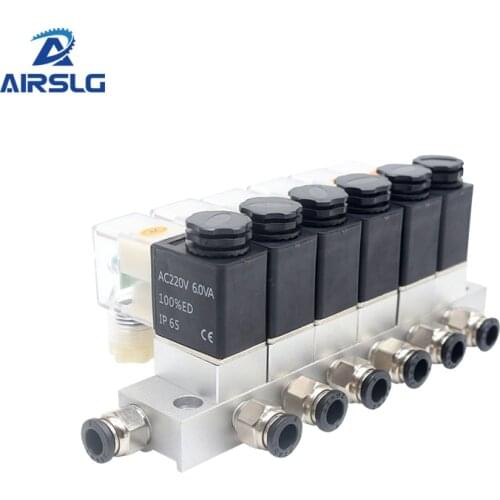 2v025 Solenoid valve pneumatic 12V 24V 110V 220V 2 way Normally Closed Pneumatic Electric Solenoid Valve Air Magnetic Valve