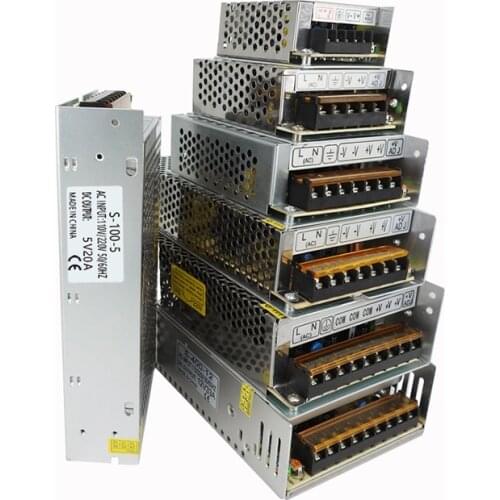 DC5V 12V 15V 18V 24V 27V 28V 30V 32V 36V 42V 48V 60V 300W 350W 360W 600W Switching Power Supply Source Transformer AC DC SMPS