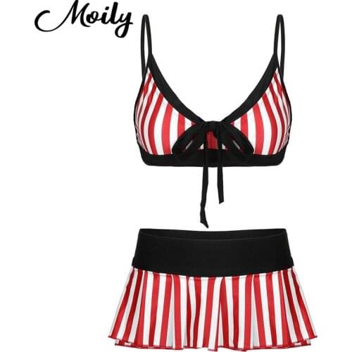Moily Striped Swimwear