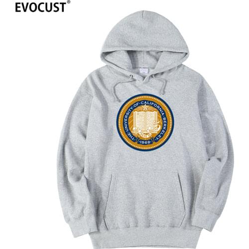 BERKELEY UNIVERSITY OF CALIFORNIA men Hoodies Sweatshirts women unisex Combed Cotton