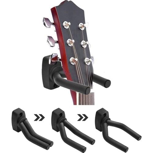 Guitar Hanger Hook Holder Wall Mount Stand Rack Bracket Display For Acoustic Bass Guitar Ukulele Violin Instrument Accessories