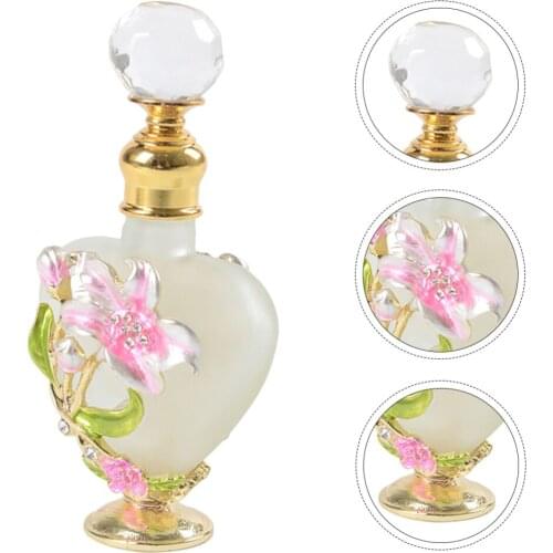 10ml Empty Glass Sample Bottle Portable Perfume Bottle Essential Oil Container