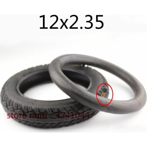 12x2.35 tyre & inner tube fits gas and electric scooters e-Bike Mini crosser Mini dirt bike 12'' tire