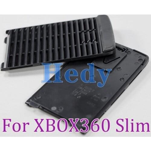 1PC Replacement Black HDD cover For Microsoft Xbox 360 S Slim Controller Hard Drive Cover for XBOX 360 E Plastic Case