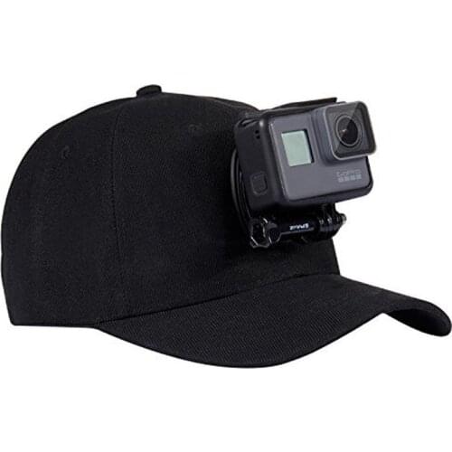 For GoPro Accessories Outdoor Sun Hat with Hook J Buckle Mount Screw Suitable for Gopro Small Ant Cameras, Etc Baseball Cap