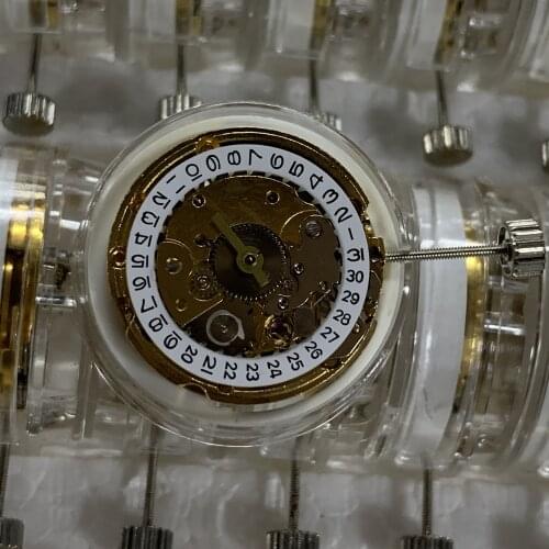 Tianjin ST6 movement watch movement accessories Womens gold mechanical movement three needle three point calendar