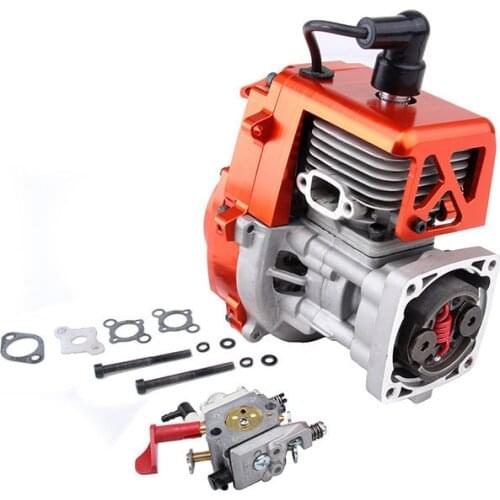 CNC metal 4 bolt 30.5cc engine Walbro carburetor NGK spark plug for 1/5 scale Baja 5B 5T 5SC LOSI