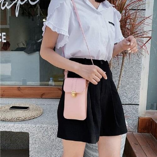 Ladies Purse For Girls Fashion Leather Phone Wallet New Crossbody Bag Female Shoulder Handbag Women Outdoor Messenger Bag