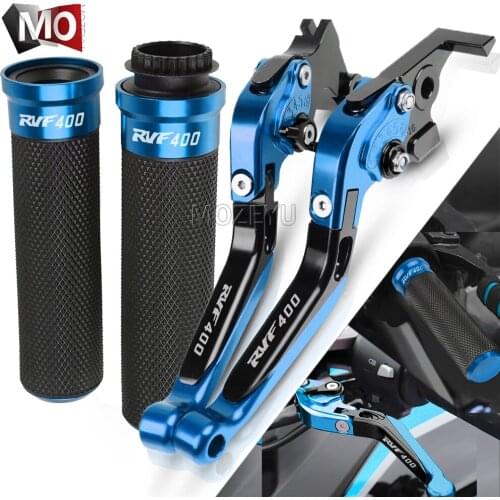 For Honda RVF400 NC35 RVF 400 NC 35 1994-1996 1995 Motorcycle Accessories Adjustable Brake Clutch Levers Handlebar Hand Grips