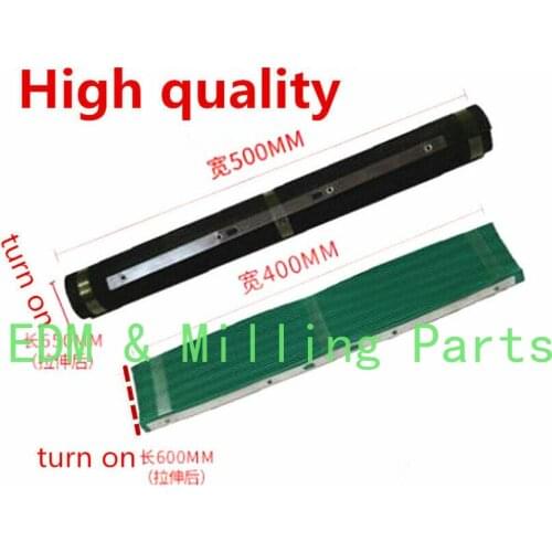 CNC Milling Machine Accordion Way Rubber Cover Set Front Back For Bridgeport Mill Part