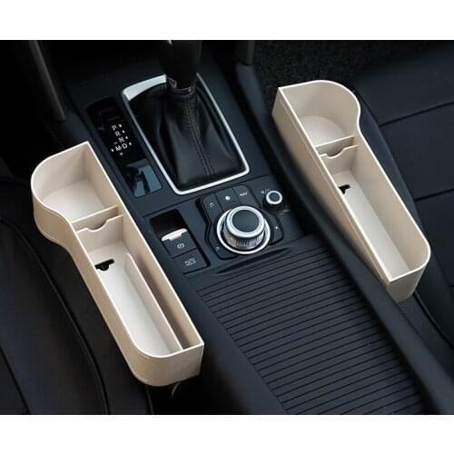 Interior Multi-functional Water Cup Storage Box, Car Gap Storage Box Car Seat Slot Storage Box Storage Box Supplies Accessories