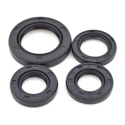 2088 Motorcycle Full Complete Engine Oil Seal Rubber Gear Shaft Seal For GY6-50 GY6 50 139QMB Moped Scooter Dirt Bike TaoTao
