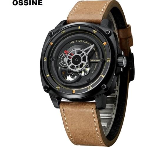 Mens Automatic Watches Sports Mens Mechanical Watch Miyota 8215 Movement Luxury 42mm Waterproof Wristwatches New 2021 OSSINE