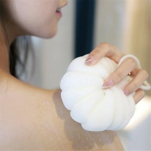 1pc Soft Shower Flower Foaming Sponge Exfoliating Scrubber Bath Bubble Ball Body Skin Cleaner Cleaning Tool Bathroom Accessories