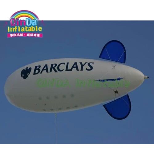 Outdoor flying PVC inflatable airship Helium balloon,inflatable blimp for advertising,promotion