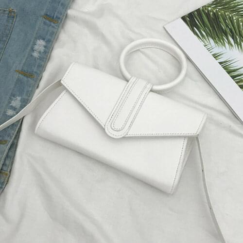 2019 New Womens PU Leather Chic Crossbody Bag Magnetic buckle Handbag Simple Solid Shoulder Bag Hot