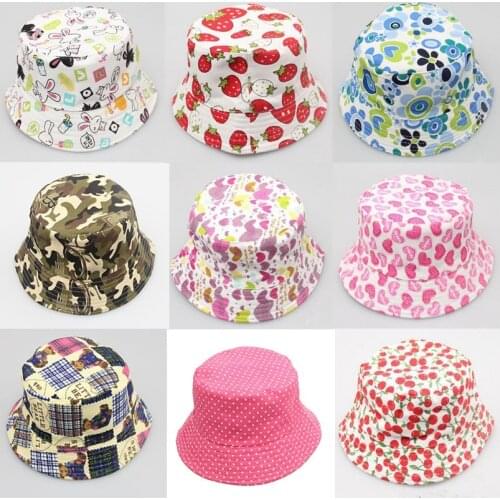 2020 New Fashion Baby Girl Infant Bonnet Bucket Hat Cap Bebe Beanie Hot Headdress Headwear Kids Hats Boys Caps Hair Accessories