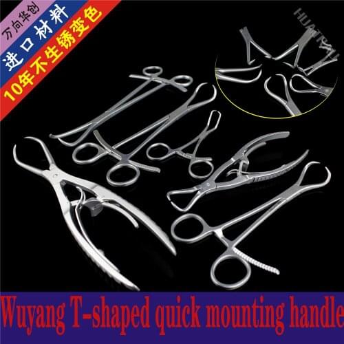 Pet orthopaedic instruments point type point reduction forceps minimally invasive pointed double pointed bone holding forceps an