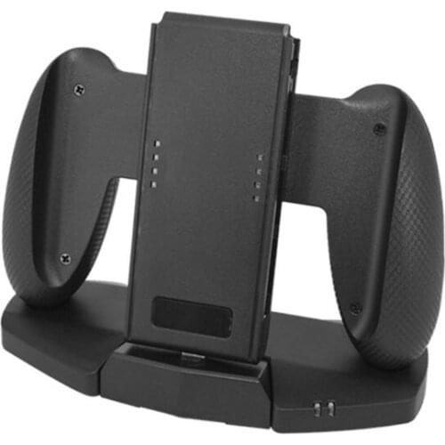 Portable Charging Dock & Hand Grip Sets for -Nintendo -Switch Lite/Joy-con/Pro Controller/Grip 2 in 1 Charging Station Dock