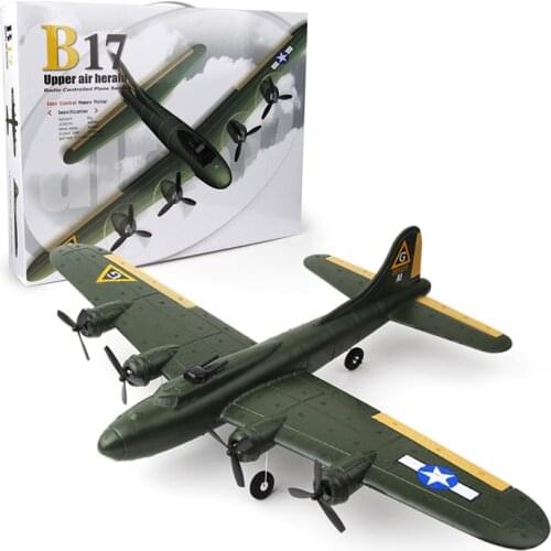 CSOC RC Airplane Planes Remote-Controlled Aircraft B17 Drop-Resistant Fixed-Wing Glider Foam Aircraft