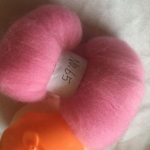 WFPFBEC 70s Australia COMBED 100% WOOL fiber merino diy wool for neddles felting 50g 100g 200g 300g 500g 1000g NO.65