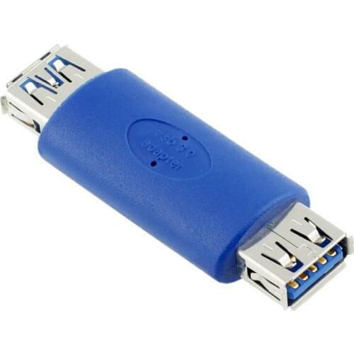 Standard USB 3.0 Type A Female to Type A Female Plug Connector Adapter USB3.0 Converter Adaptor AF to AF