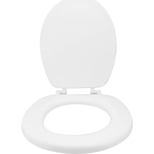 PP Universal Slow-Close Toilet Seat Lid Cover Set Thicken Replacement Antibacterial Square Round O/V Type Toilet Seats
