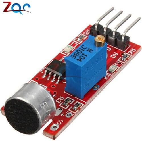 High Sensitive Microphone Sound Sensor Detection Module For Arduino AVR PIC 5V DC Power Supply Analog Output Module