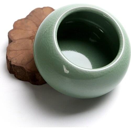 1 Set Mini Ceramic Tea Sealed Pot Cans Portable Handmade Container Jar Loose Tea Seal Can Storage Tanks For Home Tea Caddies