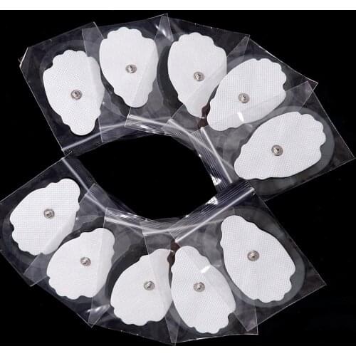 100/50PCS Electrode Pads Physiotherapeutic Patches Replacement For Tens Massagers Machine Electronic Physiotherapy Massager