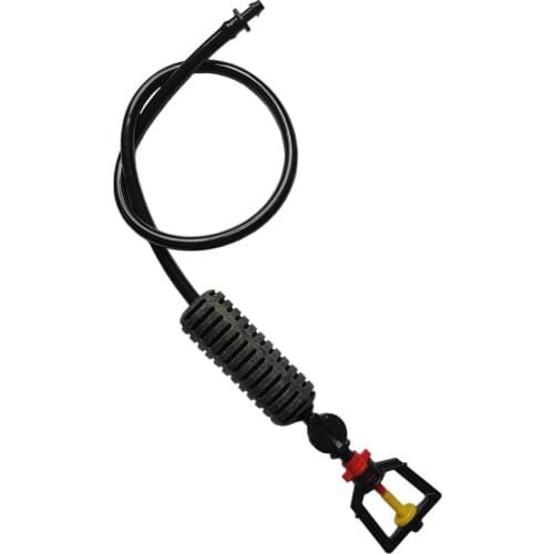 5 Sets 30cm/50cm Plastic Misting Sprinkler Garden Lawn Greenhouse Irrigation Watering System Nozzle