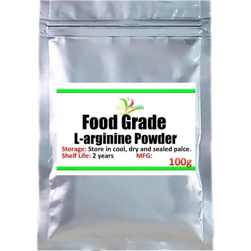 99% arginine powder and L-arginine can increase exercise endurance, improve vascular function and promote muscle growth