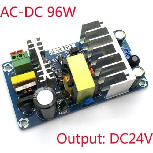 AC 100-240V To DC 24V 4A Switching Power Supply Module AC-DC Power Module