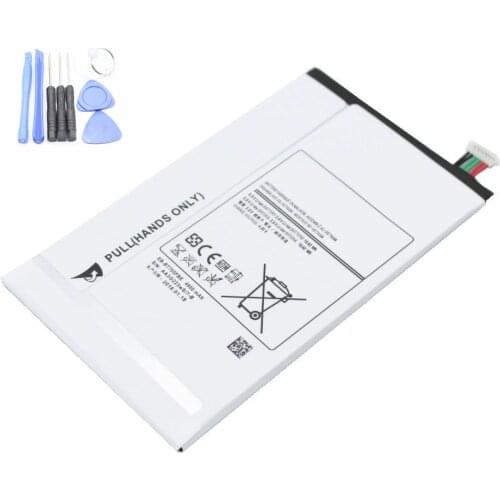Ciszean 1x 4900mAh EB-BT705FBE / EB-BT705FBC Replacement Battery For Samsung Galaxy Tablet Tab S 8.4 SM-T700 T700 T705 + Tool