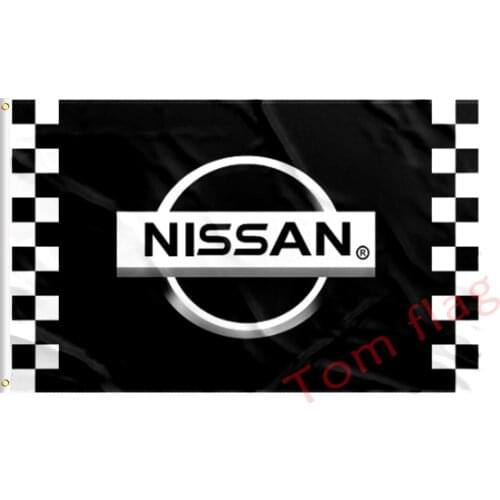 Nissan racing flag flag 3ftx5ft polyester car flag