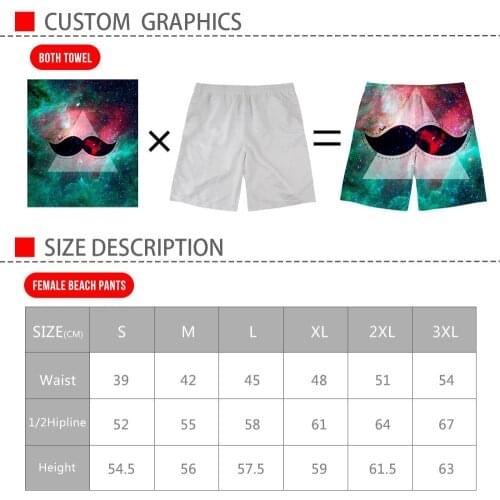 FORUDESIGNS CustomiZed Loose Shorts Summer Quick-dry Cool Short Pants Male Casual Men Short Summer Casual Beach Pants