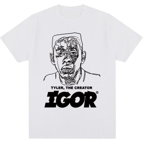 Igor Tyler The Creator message Golf Wang Skateboard hip hop music t-shirt Cotton Men T shirt New TEE TSHIRT Womens
