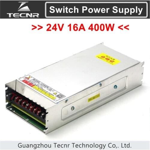 TECNR 24V 400W 16A switching power supply for cnc laser engraving machine GY400-24-A