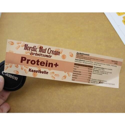 Customized charming perfume bottle label sticker