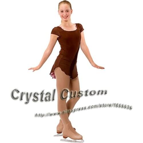Hot Sales Figure Ice Skating Dresses For Girls With Spandex New Brand Figure Skating Competition Dress DR2540