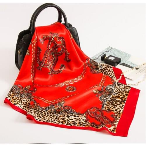 New Summer Silk Scarf Lady Scarves Print Design Bandana Large Hijab Female Shawls and Wraps Fashion Foulard Headkerchief 2021