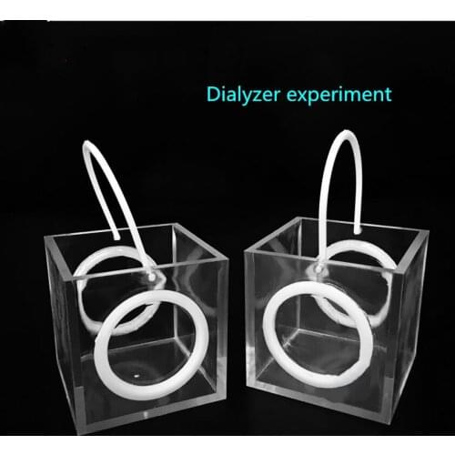 Dialysis experiment device J26033 teaching instrument for chemical semi permeable membrane experiment in Senior High School