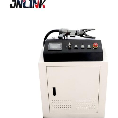 Rust and oil removal cleaning on metal mini 100w 200w cheap price laser machine