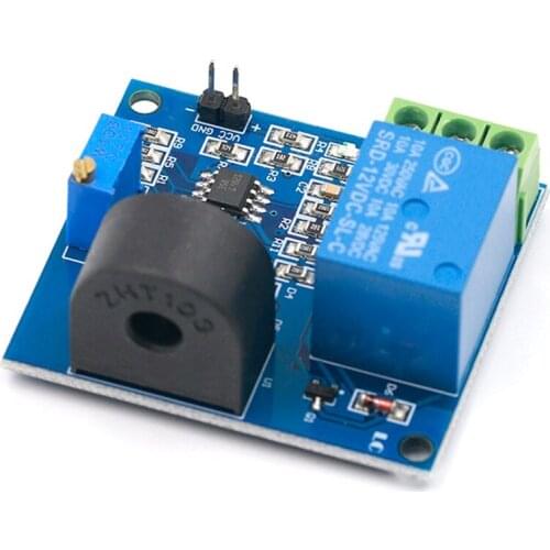 HOT-3PCS 5A Overcurrent Protection Sensor Module AC Current Detection Sensor 12V Relay